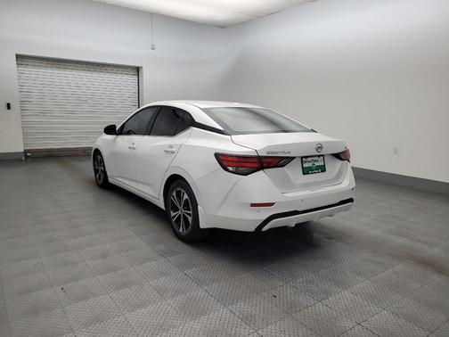 White 2020 Nissan Sentra SV