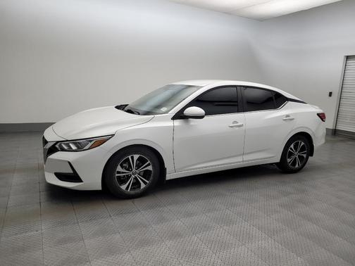 White 2020 Nissan Sentra SV