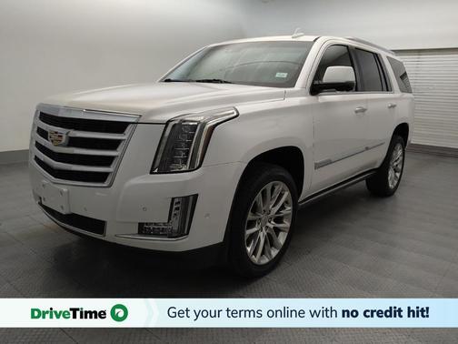 Crystal White Tricoat 2018 Cadillac Escalade Premium Luxury