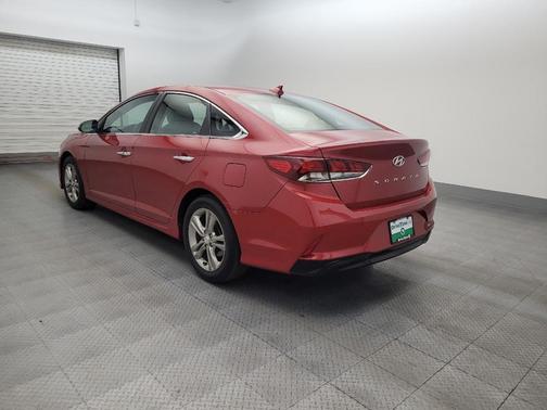 Scarlet Red 2018 Hyundai SONATA SEL