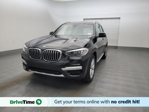 Black 2021 BMW X3 xDrive30i