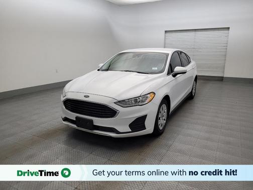 White 2020 Ford Fusion S