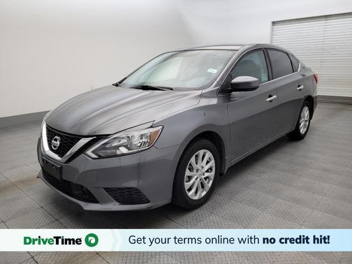 Gun Metallic 2019 Nissan Sentra SV
