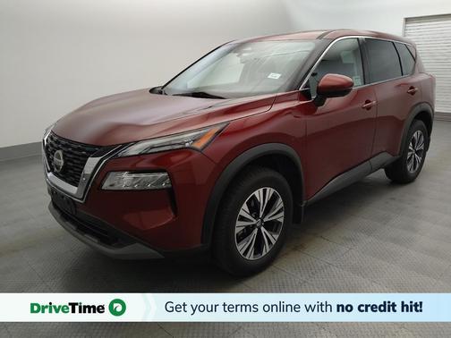 Scarlet Ember Tintcoat 2021 Nissan Rogue SV