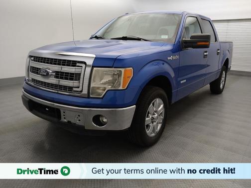 Blue 2014 Ford F-150 XLT