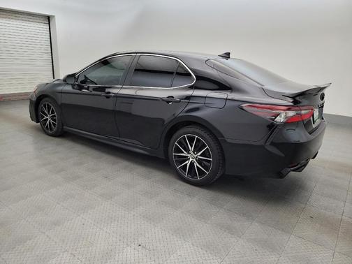 Midnight Black Metallic 2023 Toyota Camry SE