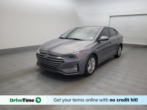 Gray 2020 Hyundai ELANTRA SEL