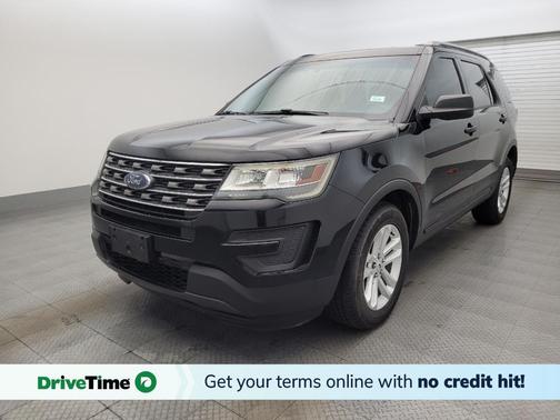 Shadow Black 2017 Ford Explorer Base
