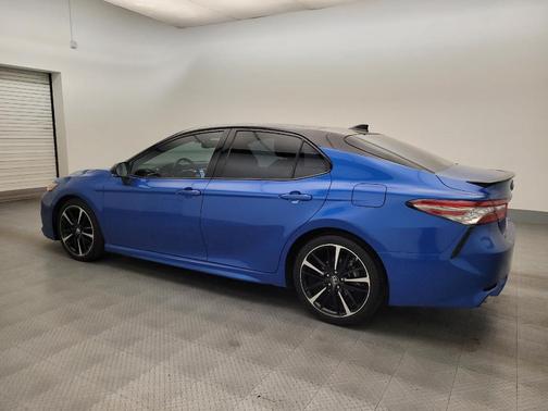 Blue 2018 Toyota Camry XSE