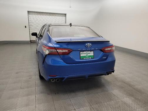 Blue 2018 Toyota Camry XSE