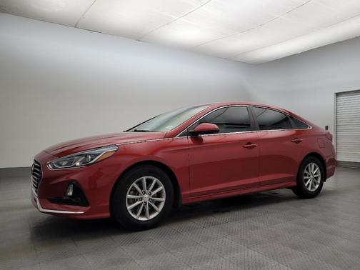 Scarlet Red 2019 Hyundai SONATA SE