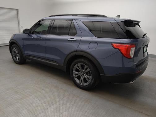 Infinite Blue Metallic Tinted Clearcoat 2021 Ford Explorer XLT