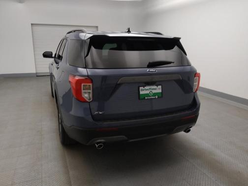 Infinite Blue Metallic Tinted Clearcoat 2021 Ford Explorer XLT