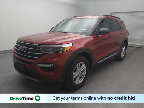 Rapid Red Metallic Tinted Clearcoat 2020 Ford Explorer XLT