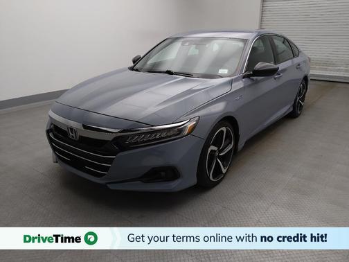 Sonic Gray Pearl 2022 Honda Accord Hybrid Sport