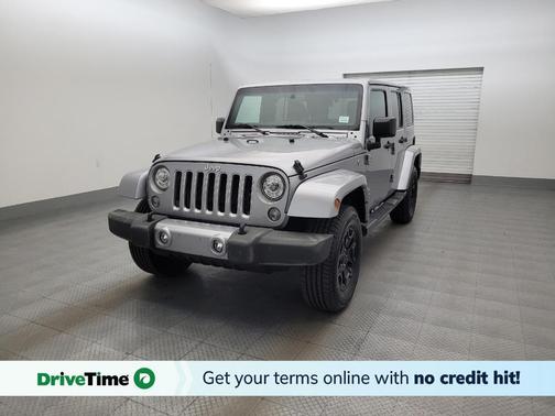 Billet Silver Metallic Clearcoat 2017 Jeep Wrangler Unlimited Sahara