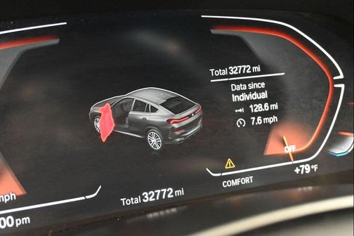 Carbon Black Metallic 2022 BMW X6 xDrive40i