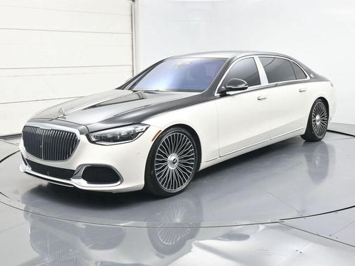 Obsidian Black/designo Diamond White 2022 Mercedes-Benz Maybach S 580 4MATIC