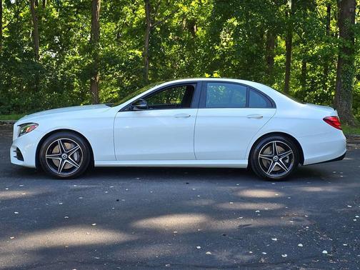 Polar White 2019 Mercedes-Benz E-Class 4MATIC Sedan