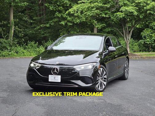 Black 2023 Mercedes-Benz EQE 350 4MATIC+