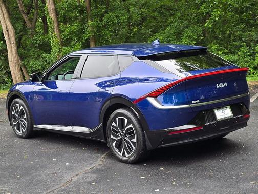 Yacht Blue 2022 Kia EV6 Wind
