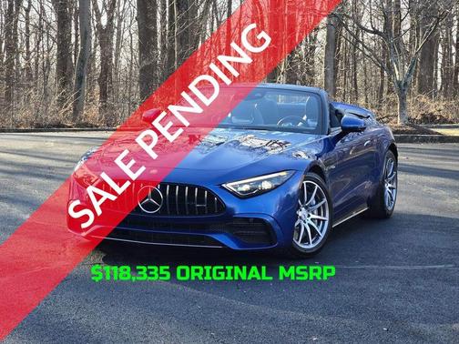 Starling Blue Metallic 2024 Mercedes-Benz AMG SL 43 Base