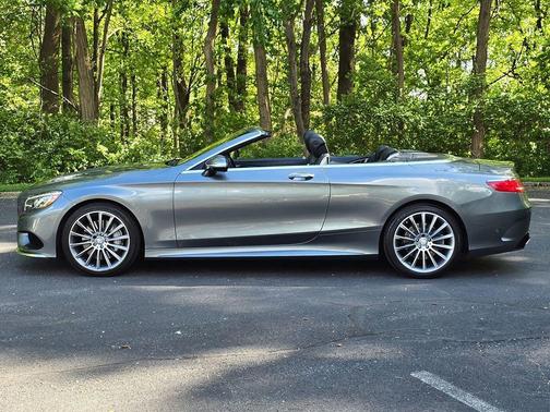 Selenite Grey Metallic 2017 Mercedes-Benz S-Class Cabriolet