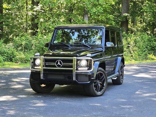 Obsidian Black Metallic 2017 Mercedes-Benz AMG G 63 4MATIC