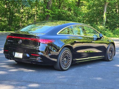 Obsidian Black Metallic 2022 Mercedes-Benz EQS 450+ 4MATIC