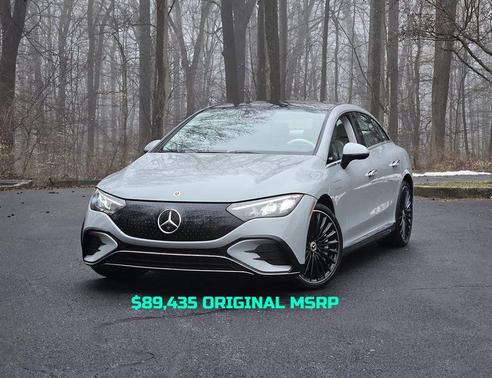 Cirrus Silver Metallic 2024 Mercedes-Benz EQE 350+ Base