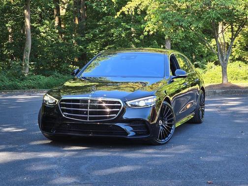 Black 2021 Mercedes-Benz S-Class 4MATIC