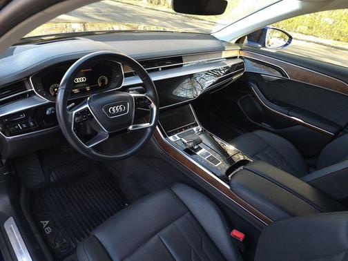 Navarra Blue Metallic 2021 Audi A8 L 55