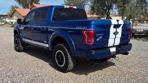 Blue 2017 Ford F-150 SHELBY SUPER SNAKE SUPERCHARGED 750HP