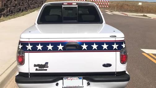 Oxford White Clearcoat 2002 Ford F-150 Evel Knievel styling - Supercharged
