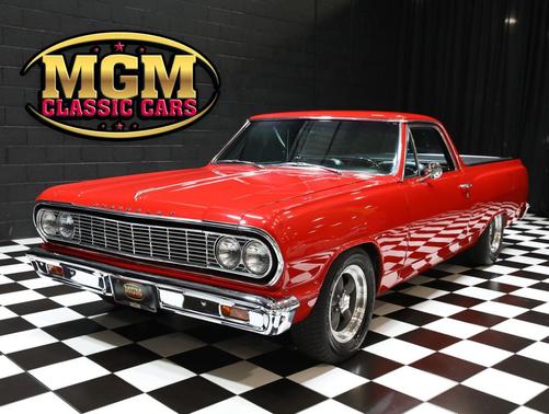 Red 1965 Chevrolet El Camino Base
