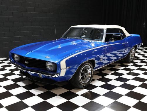 Blue 1969 Chevrolet Camaro Base