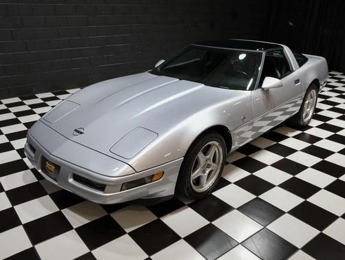 Silver 1996 Chevrolet Corvette Base