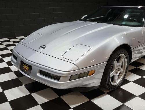 Silver 1996 Chevrolet Corvette Base