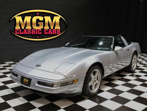 Silver 1996 Chevrolet Corvette Base