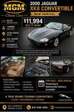 Anthracite Mica 2000 Jaguar XK8