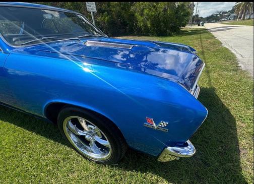Blue 1967 Chevrolet Chevelle BIG BLOCK 454 - 12 BOLT - AC - DUAL EXHAUST