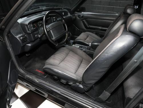 Black Clearcoat 1993 Ford Mustang Cobra
