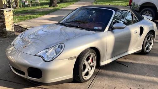 Arctic Silver Metallic 2004 Porsche 911 Turbo