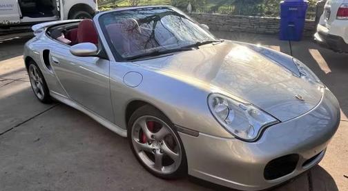 Arctic Silver Metallic 2004 Porsche 911 Turbo
