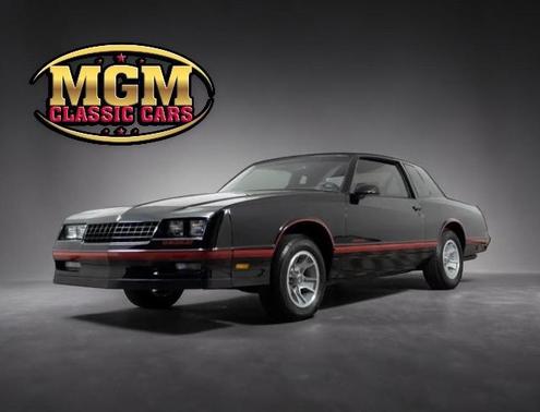 Black 1988 Chevrolet Monte Carlo SS - YES! 1013 Actual miles