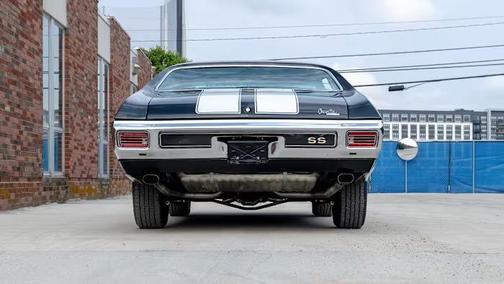Black 1970 Chevrolet Chevelle LS6-454cid 4 SPEED