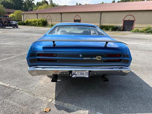 Blue 1971 Plymouth Duster RESTORED NUMBERS MATCH 4 SPEED