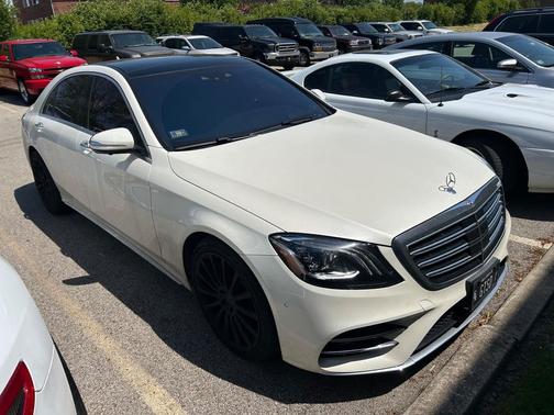 designo Cashmere White Magno Matte 2019 Mercedes-Benz S-Class 4MATIC