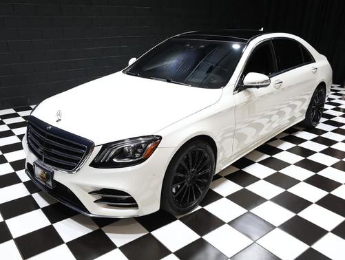 designo Cashmere White Magno Matte 2019 Mercedes-Benz S-Class 4MATIC
