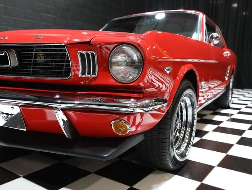 Red 1966 Ford Mustang Base